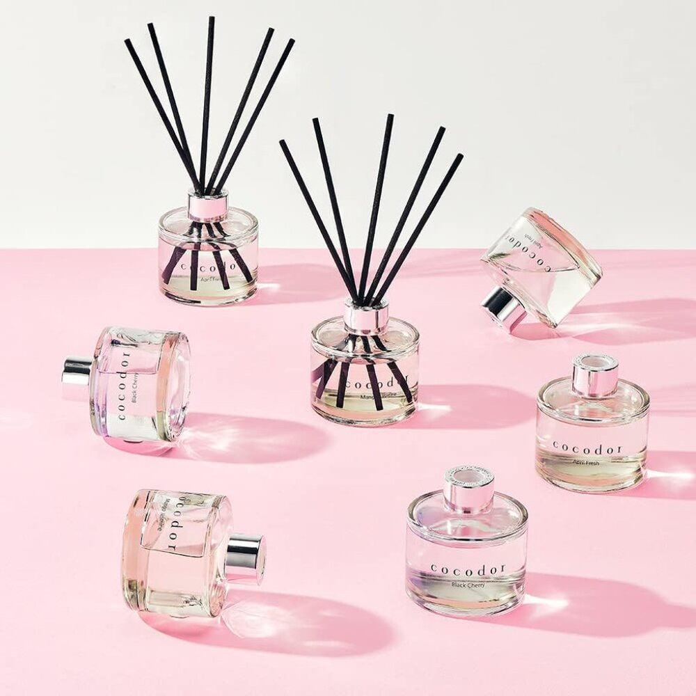 New Signature Reed Diffuser Set/Refreshing Air / 6.7oz /2 Pack/Home Fragrance - Picture 2 of 6